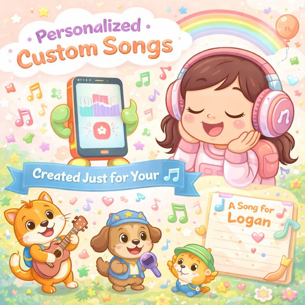 Fully Custom Song for Your Child (One-of-a-Kind Keepsake)Written Just for Your Child • Personalized Lyrics • Made with Heart